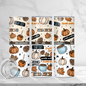 Stay Cozy Hello Autumn 20oz Skinny Tumbler Sublimation Print