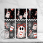 Candy Cane Ghost 20oz Skinny Tumbler Sublimation Print