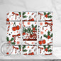 Holly Jolly Christmas 20oz Skinny Tumbler Sublimation Print