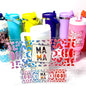 Mama Mini Tumbler Keychain Uv Dtf Wrap or Decal