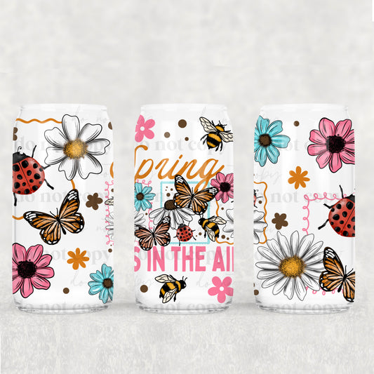 Spring Is In The Air Uv Dtf Wrap Double Sided