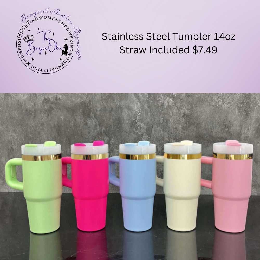 Mini Stan 14 oz Stainless Steel Tumbler Choice of 5 Colors