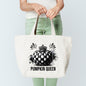 Pumpkin Queen Tote Bag Sublimation Print