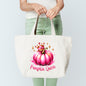 Pumpkin Queen Tote Bag Sublimation Print
