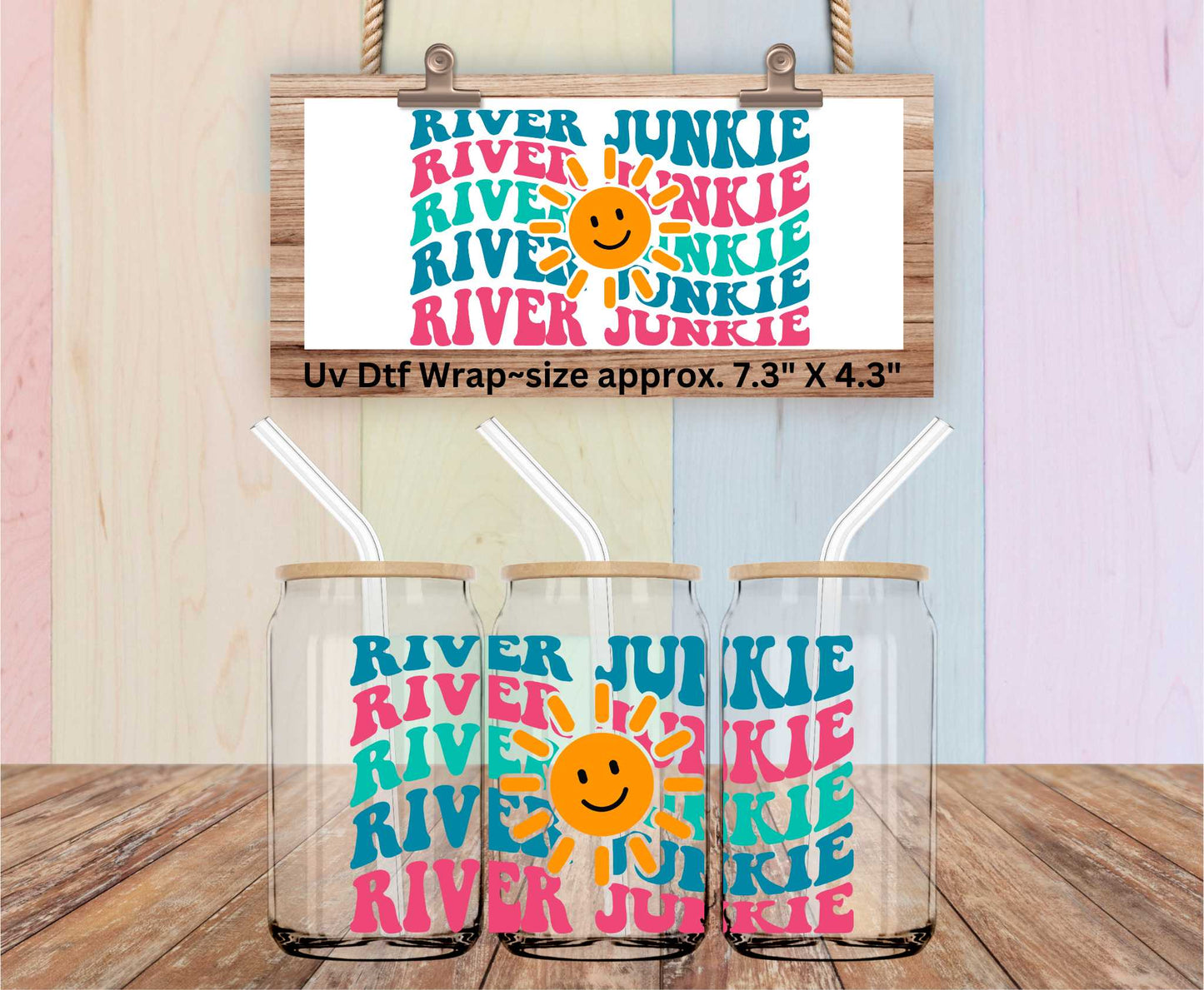 Uv Dtf Decal River Junkie