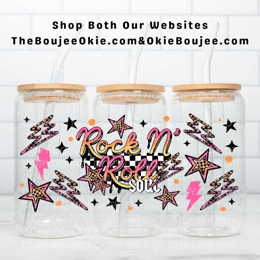 Rock N Roll Soul Uv Dtf Wrap