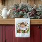 Believe Santa Towel Sublimation Print