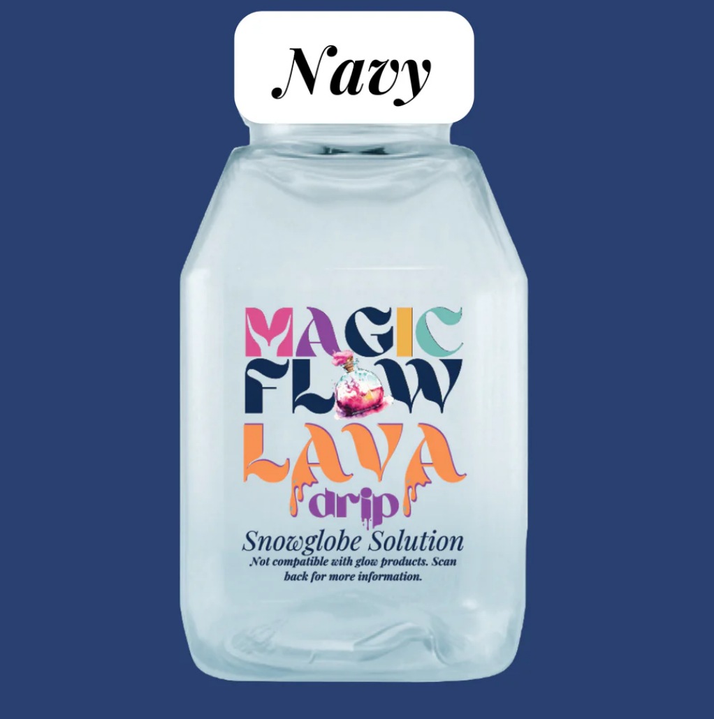 Magic Flow Lava Drip – Lava Tumbler Snow Globe Solution 8oz