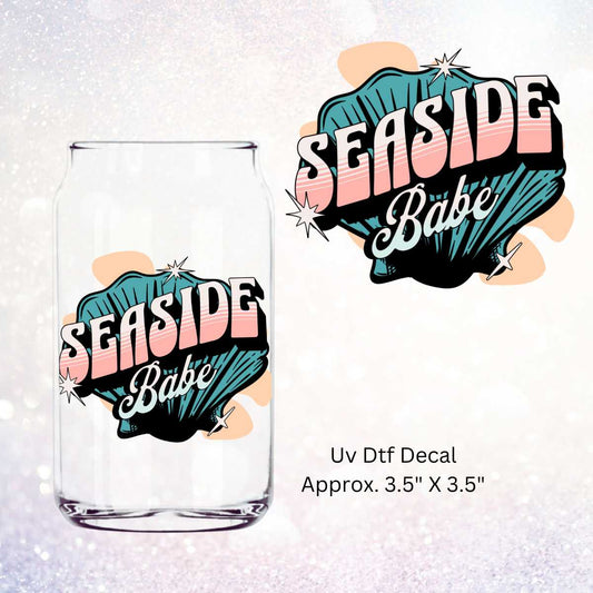 Uv Dtf Decal Seaside Babe
