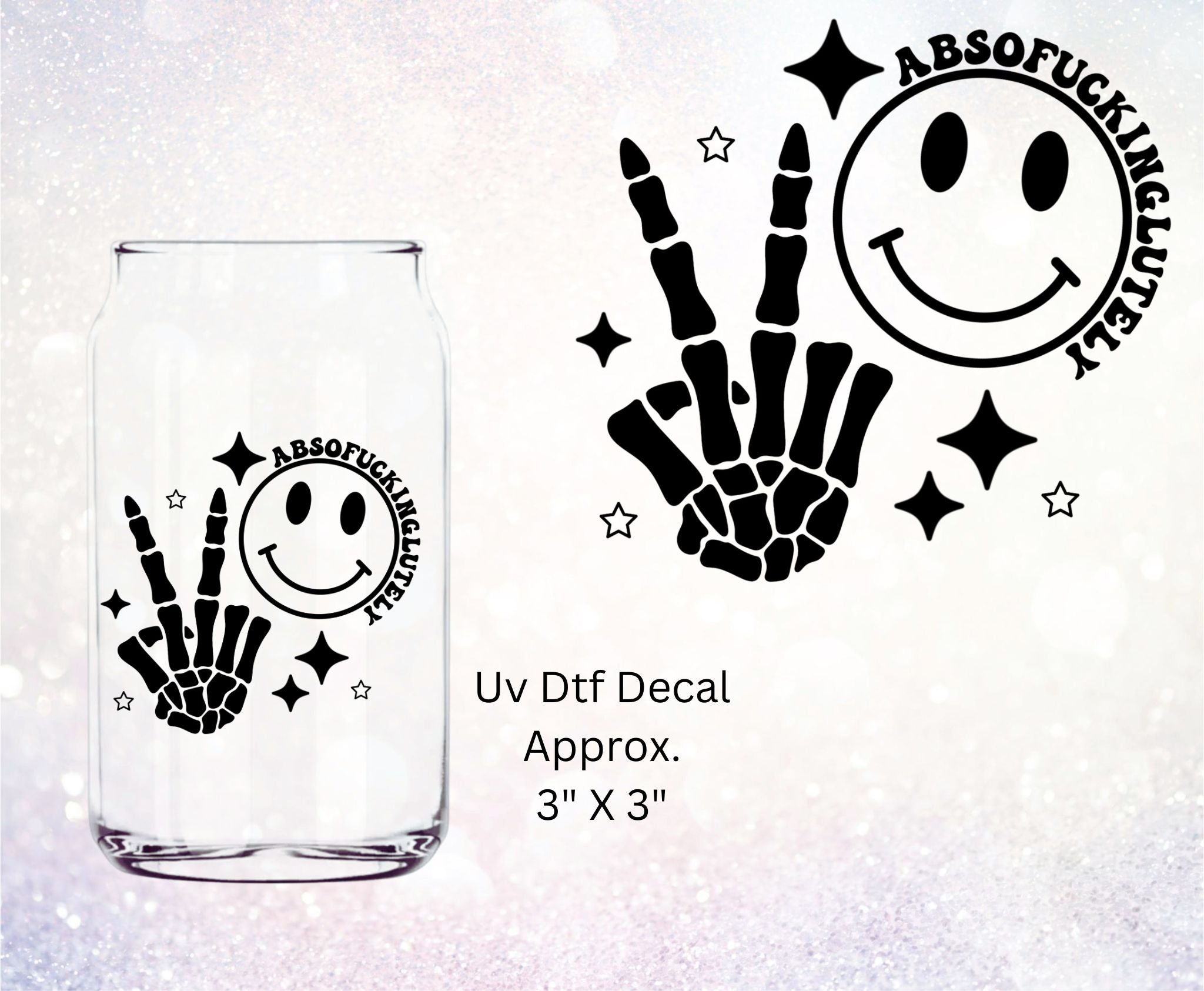 Uv Dtf Decal Absofuckinglutely Black The Boujee Okie uv-dtf-decal-absofuckinglutely-black-the-boujee-okie