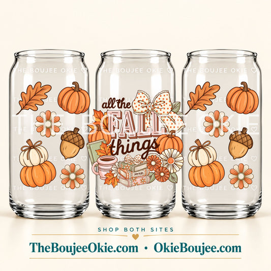 All The Fall Things Double Sided Uv Dtf Wrap