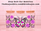 Anti Social Butterfly Uv Dtf Wrap Double Sided