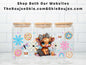 Baby Highland Cow Donuts & Coffee Double Sided Uv Dtf Wrap