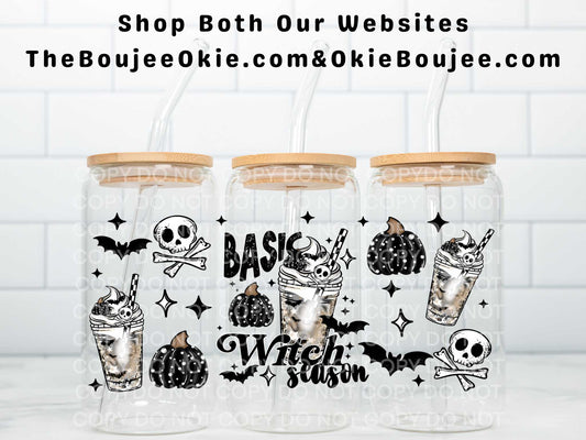 Basic Witch Season Uv Dtf Wrap Double Sided