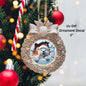 Polar Bear Christmas Ornament or Magnet UV DTF Decal