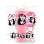 Be Mine Valentine Penguin Uv Dtf Wrap For Mini Tumbler Keychains (