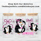 Be Mine Valentine Penguins Uv Dtf Wrap