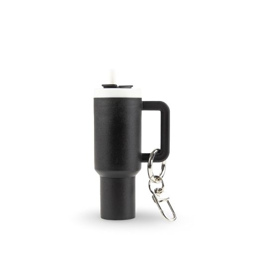 Mini Tumbler Keychain Black