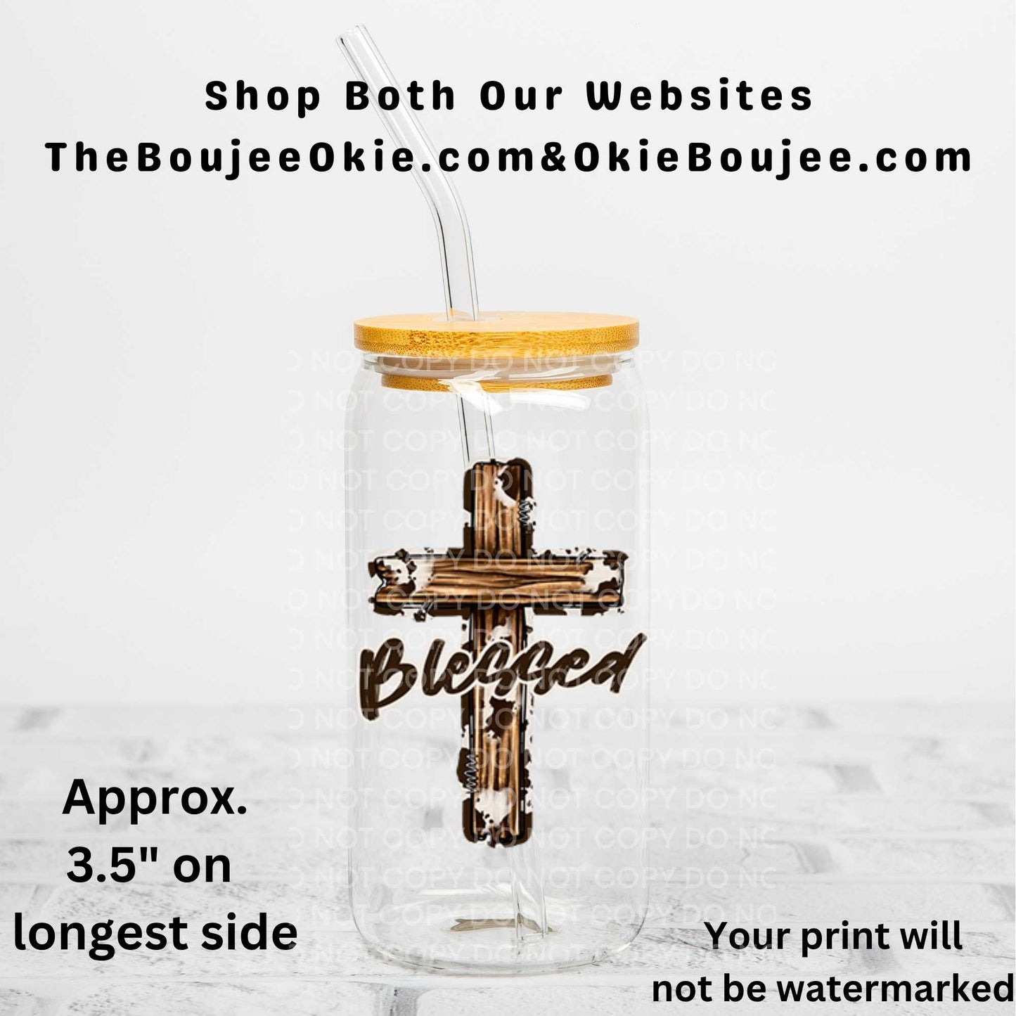 Blessed Uv Dtf Decal