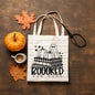 Booked For Fall Tote Bag Sublimation Print