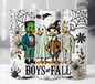 Boys Of Fall Geese 20oz Skinny Tumbler Sublimation Print