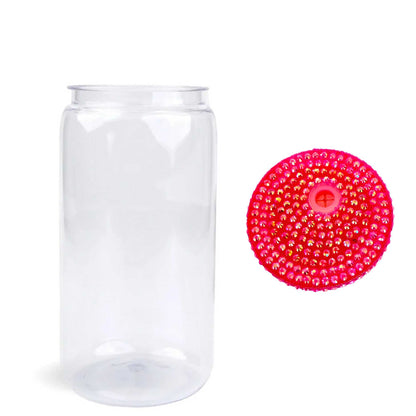 ✨ Bling Lid Tumblers! Glam 16 oz Acrylic Drinkware in Color Options