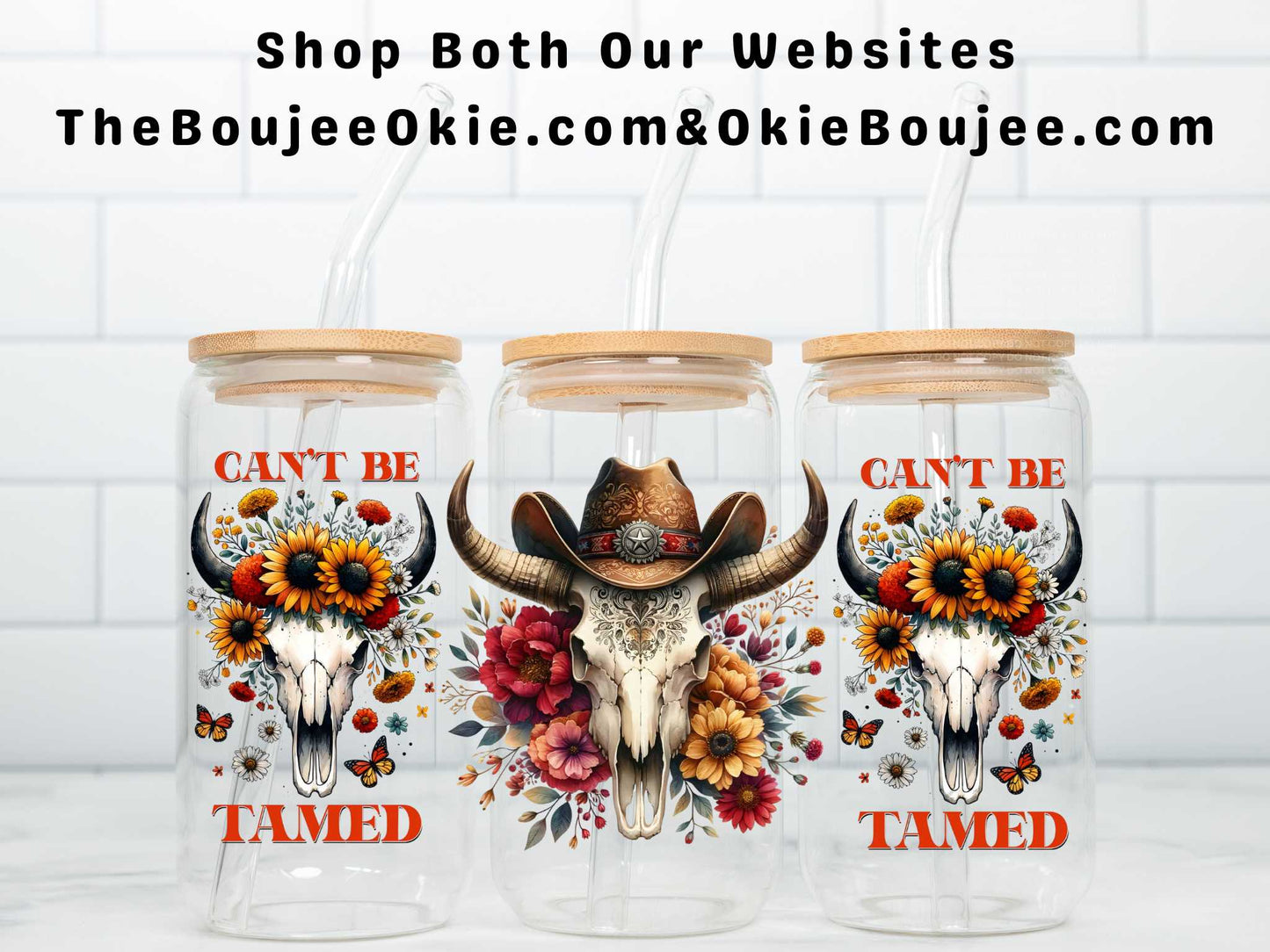 Can't Be Tamed Double Sided Uv Dtf Wrap