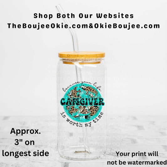 Caregiver Uv Dtf Decal