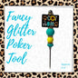 Fancy Beaded Glitter Poker Tool-Cat Mom Sunflower