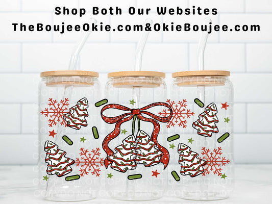 Christmas Tree Cakes Uv Dtf Wrap