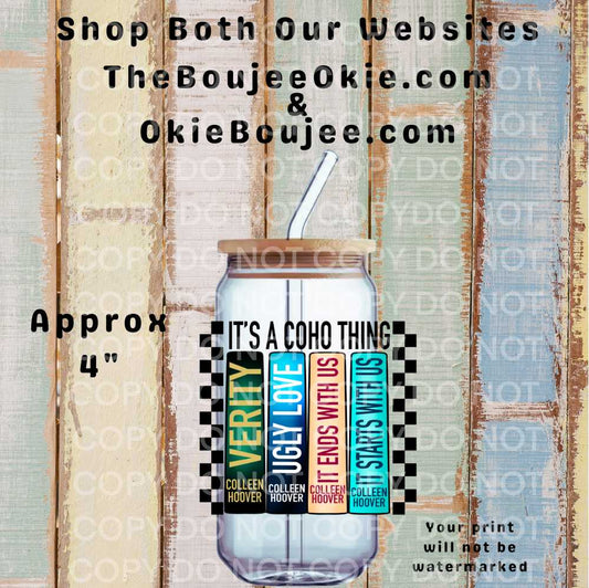 It's A COHO Thing Double-Sided UV DTF Decal