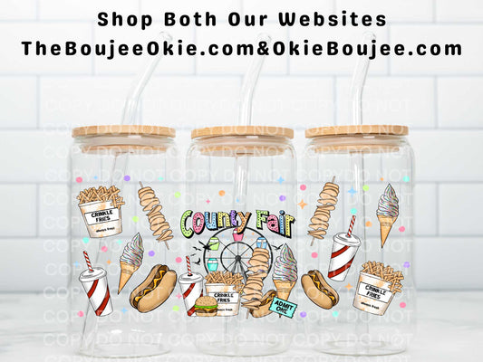 County Fair Double Sided Uv Dtf Wrap