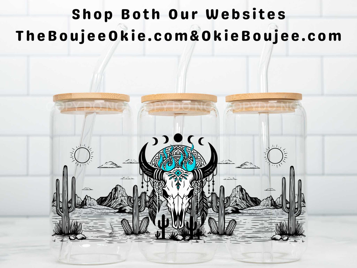 Desert Vibes Uv Dtf Wrap Double Sided