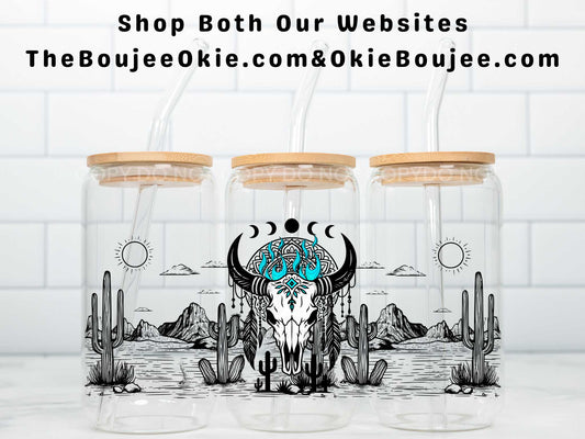 Desert Vibes Uv Dtf Wrap Double Sided