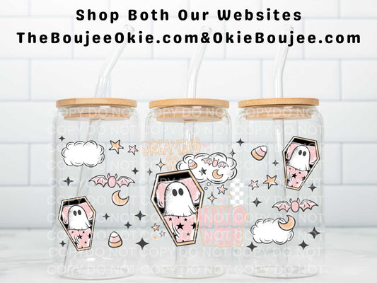 Dreaming Of Halloween Uv Dtf Wrap Double Sided