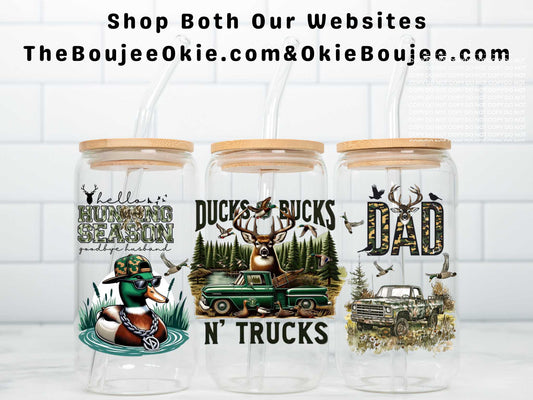 Ducks Bucks N Trucks Double Sided Uv Dtf Wrap