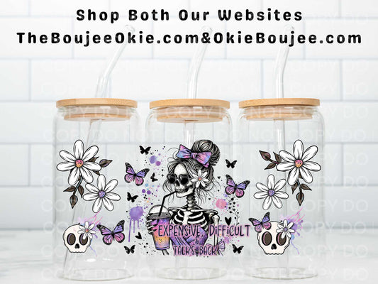 Expensive Difficult & Talks Back Double Sided Uv Dtf Wrap