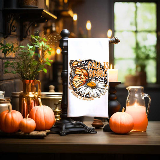 Fall Is Proof That Change Is Beautiful Towel Sublimation Print