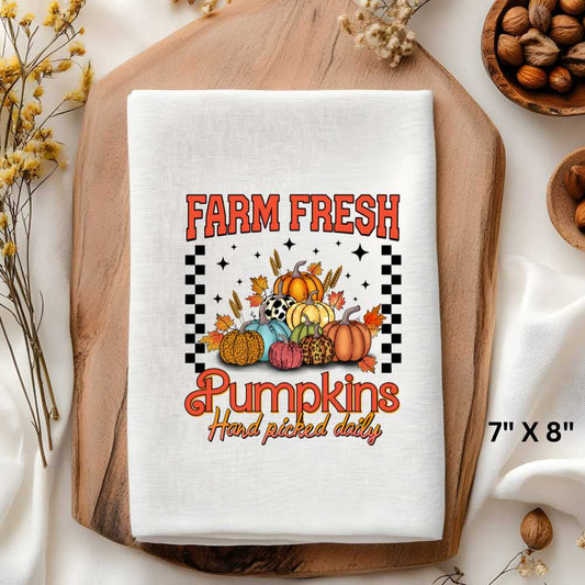 Farm Fresh Pumpkins Sublimation Print