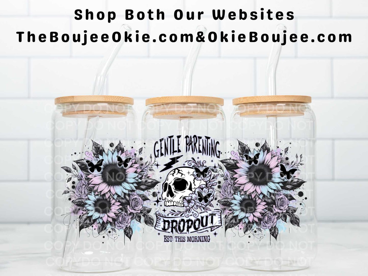 Gentle Parenting Dropout Uv Dtf Wrap