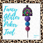 Fancy Beaded Glitter Poker Tool-Grandma