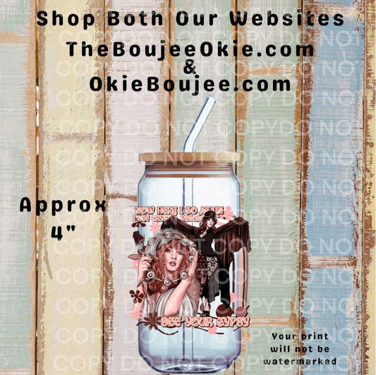 See Your Gypsy Double-Sided UV DTF Decal