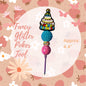 Fancy Beaded Glitter Poker Tool-Happy Birthday