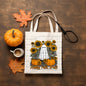 Happy Fall Y'All Tote Bag Sublimation Print