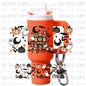 Haunted House Uv Dtf Wrap For Mini Tumbler Keychains