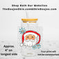 Ho Ho Ho Vintage Santa Mug Uv Dtf Decal