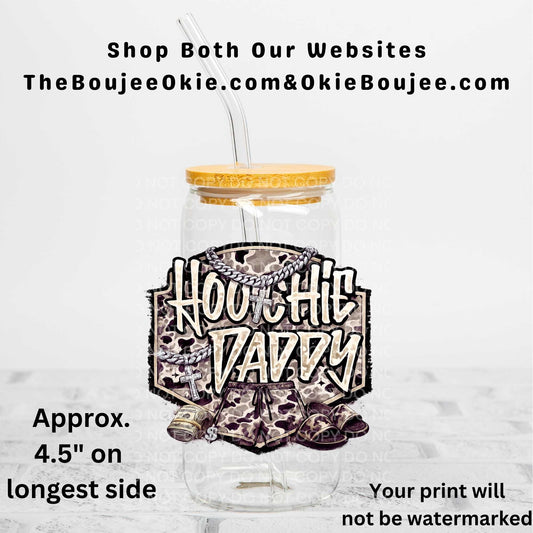 Hoochie Daddy Uv Dtf Decal Double Sided