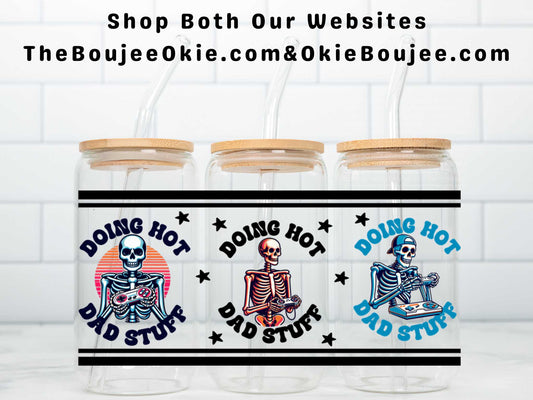 Doing Hot Dad Stuff Double Sided Uv Dtf Wrap