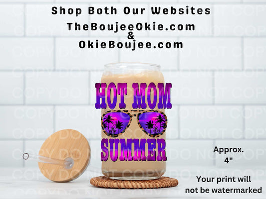 Uv Dtf Decal Hot Mom Summer