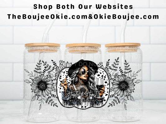 Hustle & Heart Will Set You Apart Uv Dtf Wrap